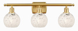 Bathroom Fixtures Three Lights by Innovations ( 405 | 516-3W-SG-G1216-6WM Ballston ) 