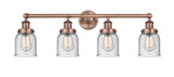 Bathroom Fixtures Four Lights by Innovations ( 405 | 616-4W-AC-G54 Edison ) 