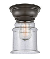 Flush Mounts Glass Down by Innovations ( 405 | 623-1F-OB-G184-LED Franklin Restoration ) 