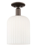 Semi-Flush Mts. Glass Down by Innovations ( 405 | 716-1C-OB-G559-8GWH Arcadia ) 