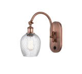 Sconces Single Glass by Innovations ( 405 | 518-1W-AC-G292-LED Ballston ) 