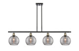 Linear/Island 4 Light + by Innovations ( 405 | 516-4I-BAB-G1213-8SM Ballston ) 