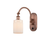 Sconces Single Glass by Innovations ( 405 | 518-1W-AC-G341 Ballston ) 
