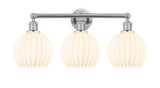 Bathroom Fixtures Three Lights by Innovations ( 405 | 616-3W-PC-G1217-8WV Edison ) 
