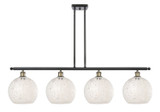 Linear/Island 4 Light + by Innovations ( 405 | 516-4I-BAB-G1216-10WM Ballston ) 