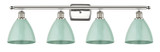 Bathroom Fixtures Four Lights by Innovations ( 405 | 516-4W-PN-MBD-75-SF Ballston ) 