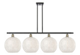 Linear/Island 4 Light + by Innovations ( 405 | 516-4I-BAB-G1216-12WM Ballston ) 