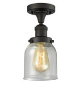 Semi-Flush Mts. Glass Down by Innovations ( 405 | 517-1CH-OB-G54-LED Franklin Restoration ) 