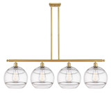 Linear/Island 4 Light + by Innovations ( 405 | 516-4I-SG-G556-12CL Ballston ) 