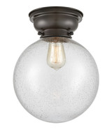 Flush Mounts Glass Down by Innovations ( 405 | 623-1F-OB-G204-10-LED Franklin Restoration ) 