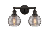 Bathroom Fixtures Two Lights by Innovations ( 405 | 616-2W-OB-G1213-6SM Edison ) 