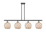 Linear/Island 4 Light + by Innovations ( 405 | 516-4I-BAB-G121-8RB Ballston ) 