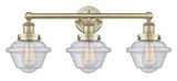 Bathroom Fixtures Three Lights by Innovations ( 405 | 616-3W-AB-G534 Edison ) 