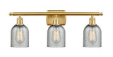 Bathroom Fixtures Three Lights by Innovations ( 405 | 516-3W-SG-G257-LED Ballston ) 