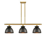 Linear/Island 3 Light Bar by Innovations ( 405 | 516-3I-SG-M14-BK Ballston ) 