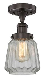 Semi-Flush Mts. Glass Down by Innovations ( 405 | 616-1F-OB-G142 Edison ) 