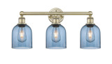Bathroom Fixtures Three Lights by Innovations ( 405 | 616-3W-AB-G558-6BL Edison ) 