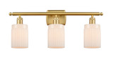 Bathroom Fixtures Three Lights by Innovations ( 405 | 516-3W-SG-G341-LED Ballston ) 