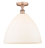 Semi-Flush Mts. Glass Down by Innovations ( 405 | 616-1F-AC-GBD-161 Edison ) 