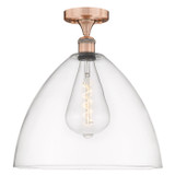Semi-Flush Mts. Glass Down by Innovations ( 405 | 616-1F-AC-GBD-162 Edison ) 