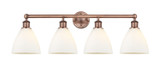 Bathroom Fixtures Four Lights by Innovations ( 405 | 616-4W-AC-GBD-751 Edison ) 