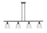 Linear/Island 4 Light + by Innovations ( 405 | 516-4I-OB-G382-LED Ballston ) 