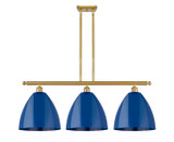 Linear/Island 3 Light Bar by Innovations ( 405 | 516-3I-SG-MBD-12-BL Ballston ) 