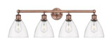 Bathroom Fixtures Four Lights by Innovations ( 405 | 616-4W-AC-GBD-752 Edison ) 