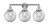 Bathroom Fixtures Three Lights by Innovations ( 405 | 616-3W-PC-G202-8 Edison ) 