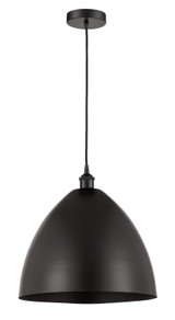 Pendants Metal Shade by Innovations ( 405 | 616-1P-BK-MBD-16-BK Edison ) 