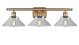 Bathroom Fixtures Three Lights by Innovations ( 405 | 516-3W-BB-G132 Ballston ) 