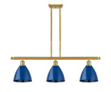 Linear/Island 3 Light Bar by Innovations ( 405 | 516-3I-SG-MBD-75-BL Ballston ) 