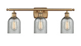 Bathroom Fixtures Three Lights by Innovations ( 405 | 516-3W-BB-G257 Ballston ) 