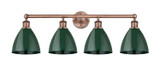 Bathroom Fixtures Four Lights by Innovations ( 405 | 616-4W-AC-MBD-75-GR Edison ) 