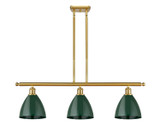 Linear/Island 3 Light Bar by Innovations ( 405 | 516-3I-SG-MBD-75-GR Ballston ) 