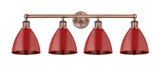 Bathroom Fixtures Four Lights by Innovations ( 405 | 616-4W-AC-MBD-75-RD Edison ) 