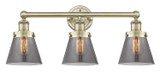 Bathroom Fixtures Three Lights by Innovations ( 405 | 616-3W-AB-G63 Edison ) 