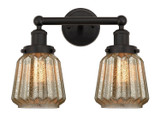 Bathroom Fixtures Two Lights by Innovations ( 405 | 616-2W-OB-G146 Edison ) 