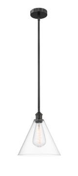 Mini Pendants Glass Down by Innovations ( 405 | 616-1S-BK-GBC-122 Edison ) 