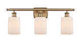 Bathroom Fixtures Three Lights by Innovations ( 405 | 516-3W-BB-G341 Ballston ) 