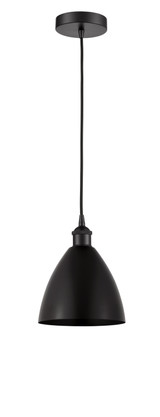 Mini Pendants Metal Shade by Innovations ( 405 | 616-1P-BK-MBD-75-BK-LED Edison ) 