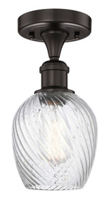 Semi-Flush Mts. Glass Down by Innovations ( 405 | 616-1F-OB-G292 Edison ) 