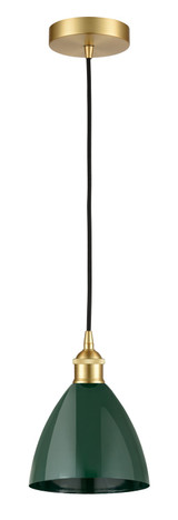 Mini Pendants Metal Shade by Innovations ( 405 | 616-1P-SG-MBD-75-GR Edison ) 