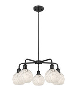 Mid. Chandeliers Glass Down by Innovations ( 405 | 516-5CR-BK-G1216-6WM Ballston ) 
