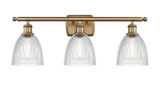Bathroom Fixtures Three Lights by Innovations ( 405 | 516-3W-BB-G382 Ballston ) 