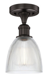 Semi-Flush Mts. Glass Down by Innovations ( 405 | 616-1F-OB-G382 Edison ) 