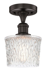 Semi-Flush Mts. Glass Down by Innovations ( 405 | 616-1F-OB-G402 Edison ) 