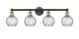 Bathroom Fixtures Four Lights by Innovations ( 405 | 616-4W-BAB-G1215-6 Edison ) 