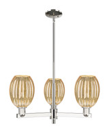 Mid. Chandeliers Glass Up by Innovations ( 405 | 716-3CR-PN-G459-6ME Arcadia ) 