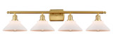Bathroom Fixtures Four Lights by Innovations ( 405 | 516-4W-SG-G131-LED Ballston ) 